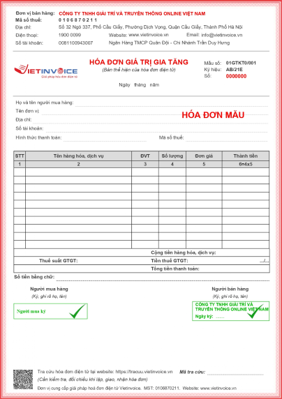 ảnh mẫu hóa đơn