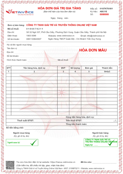 ảnh mẫu hóa đơn